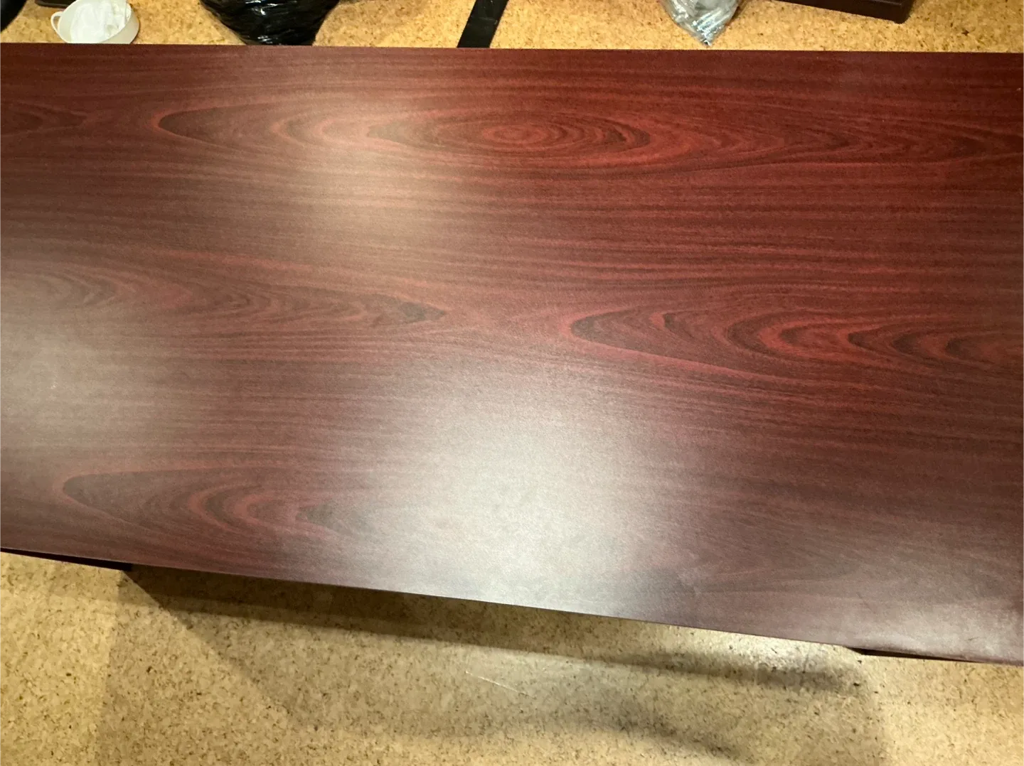 Wooden Office Desk with Drawers image indicator(6)