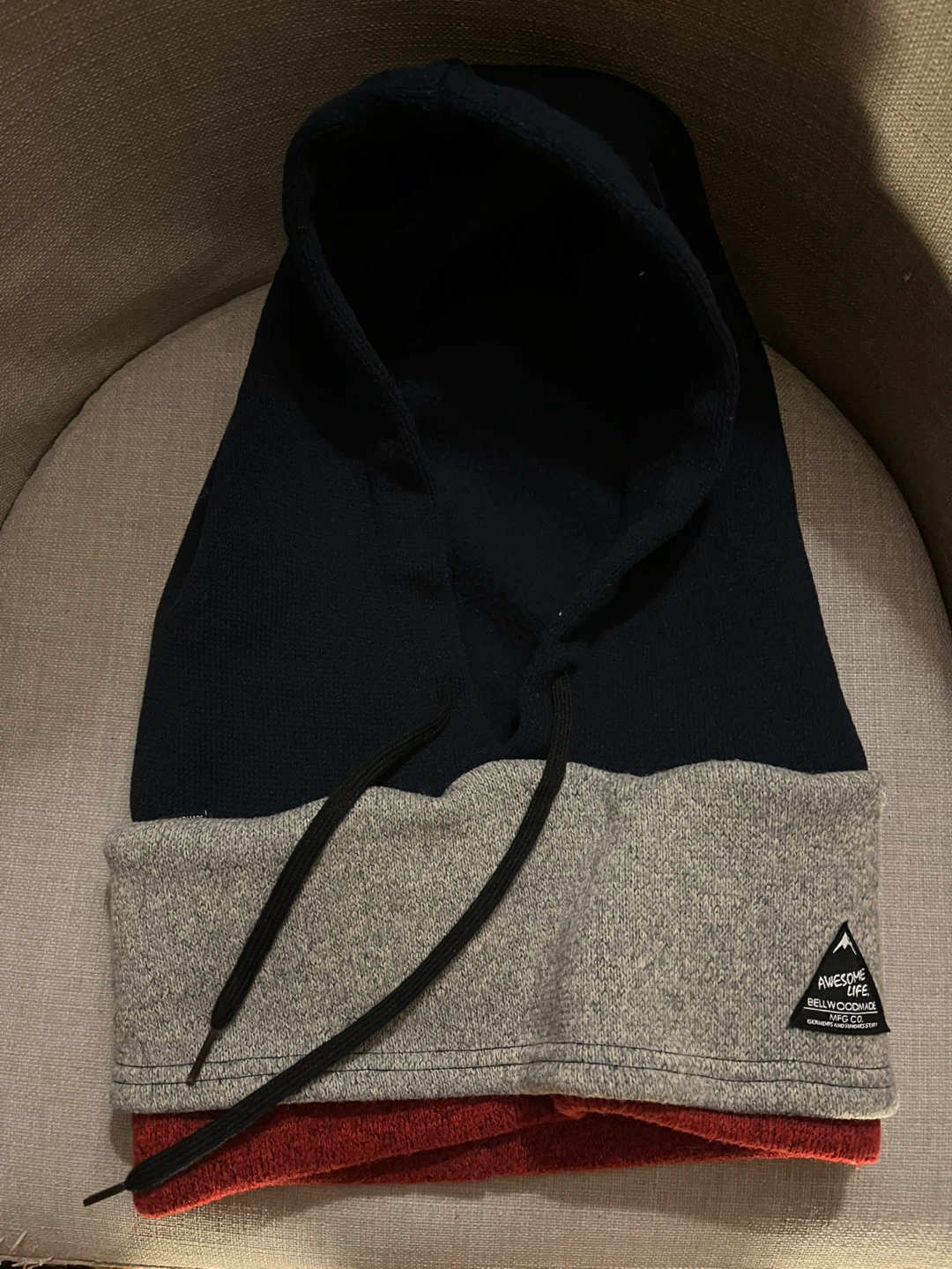 BELLWOODMADE Solid Mix Hood Warmer - photo 2
