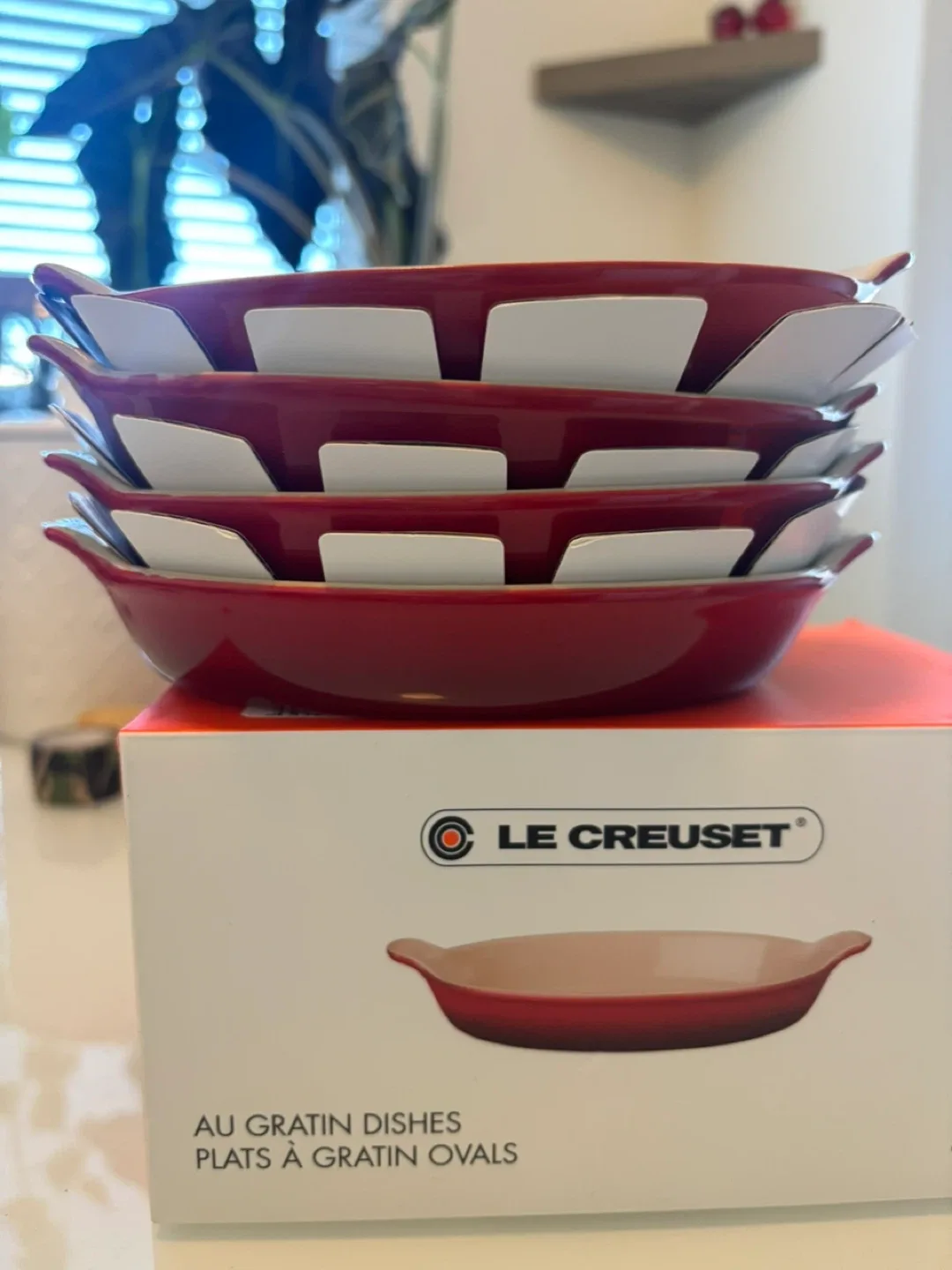 Le Creuset Au Gratin Dishes Set of 4 - NEW image indicator(2)
