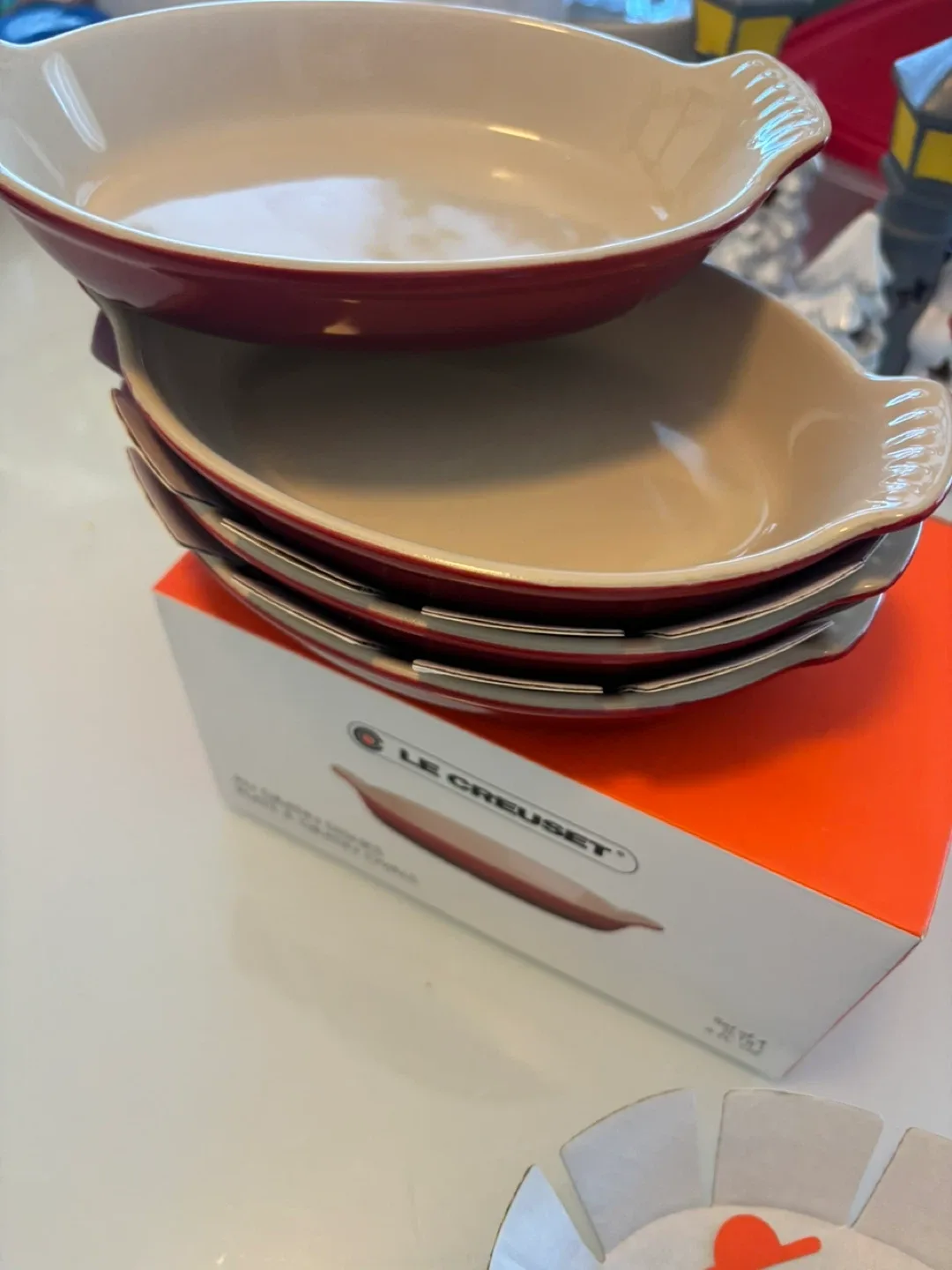 Le Creuset Au Gratin Dishes Set of 4 - NEW image indicator(3)