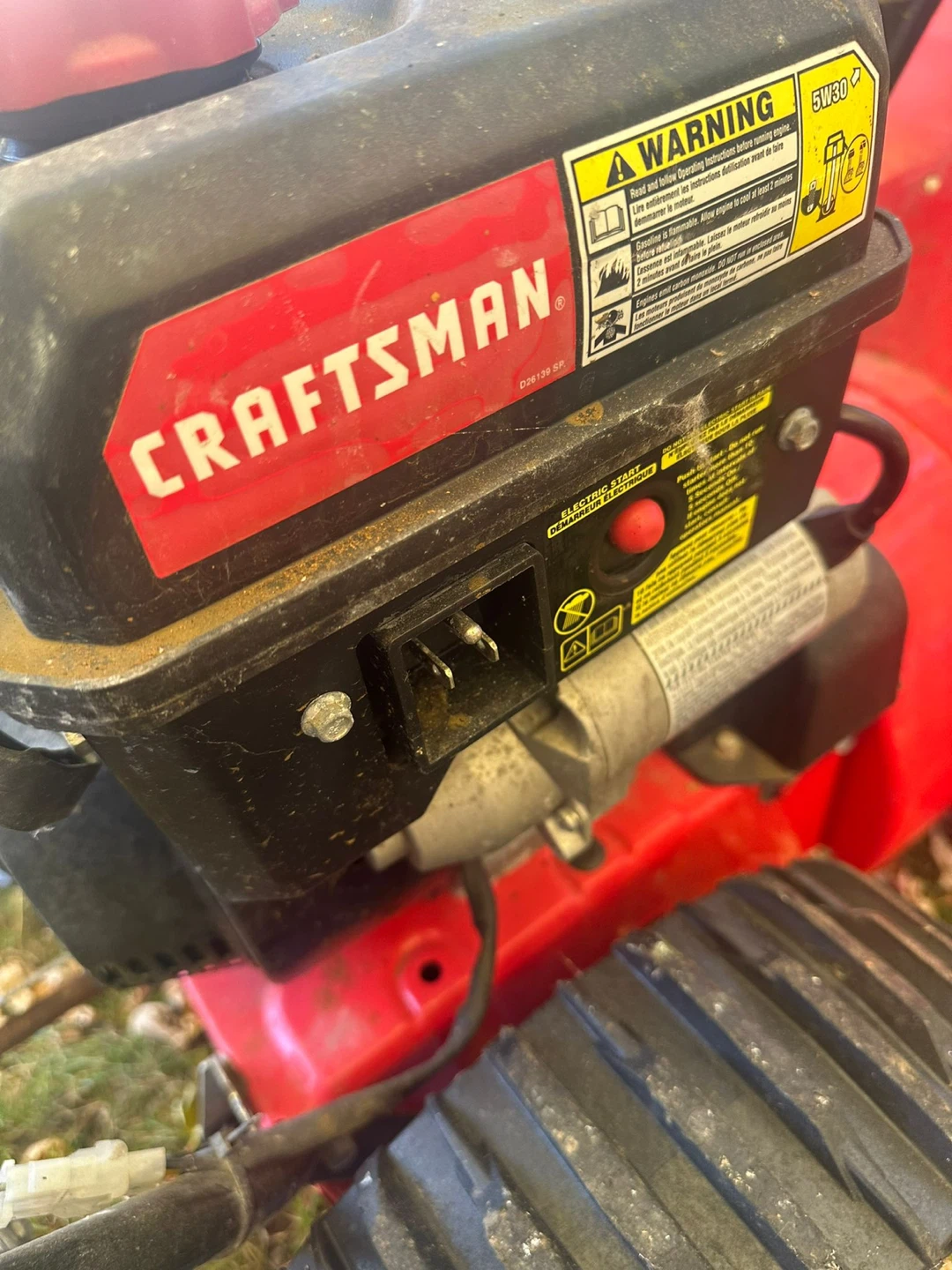 CRAFTSMAN 24” Gas Snow Blower - photo 5