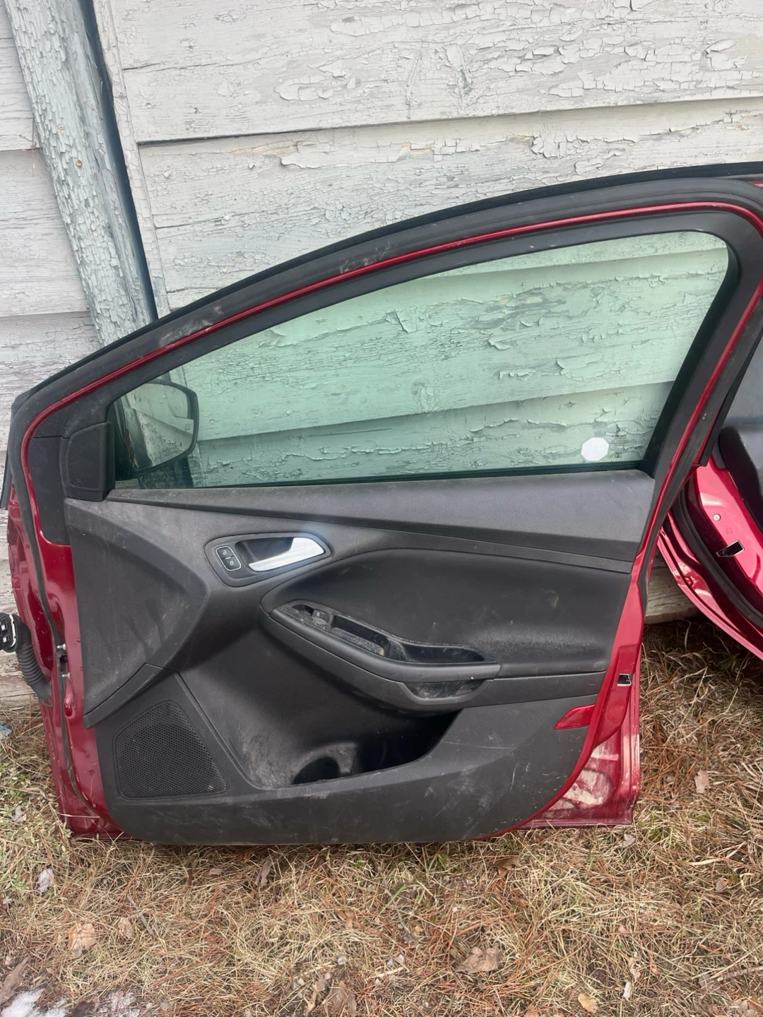 2012 Ford Focus Red Car Door