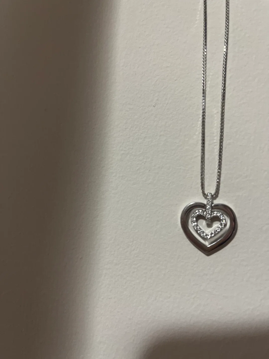 Swarovski Heart Pendant Necklace thumbnail