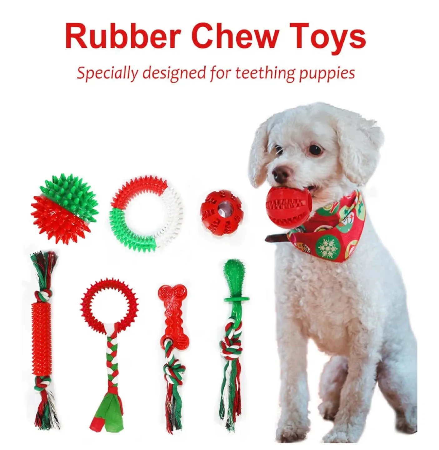 Christmas Dog Toys Set - New in Box! image indicator(4)