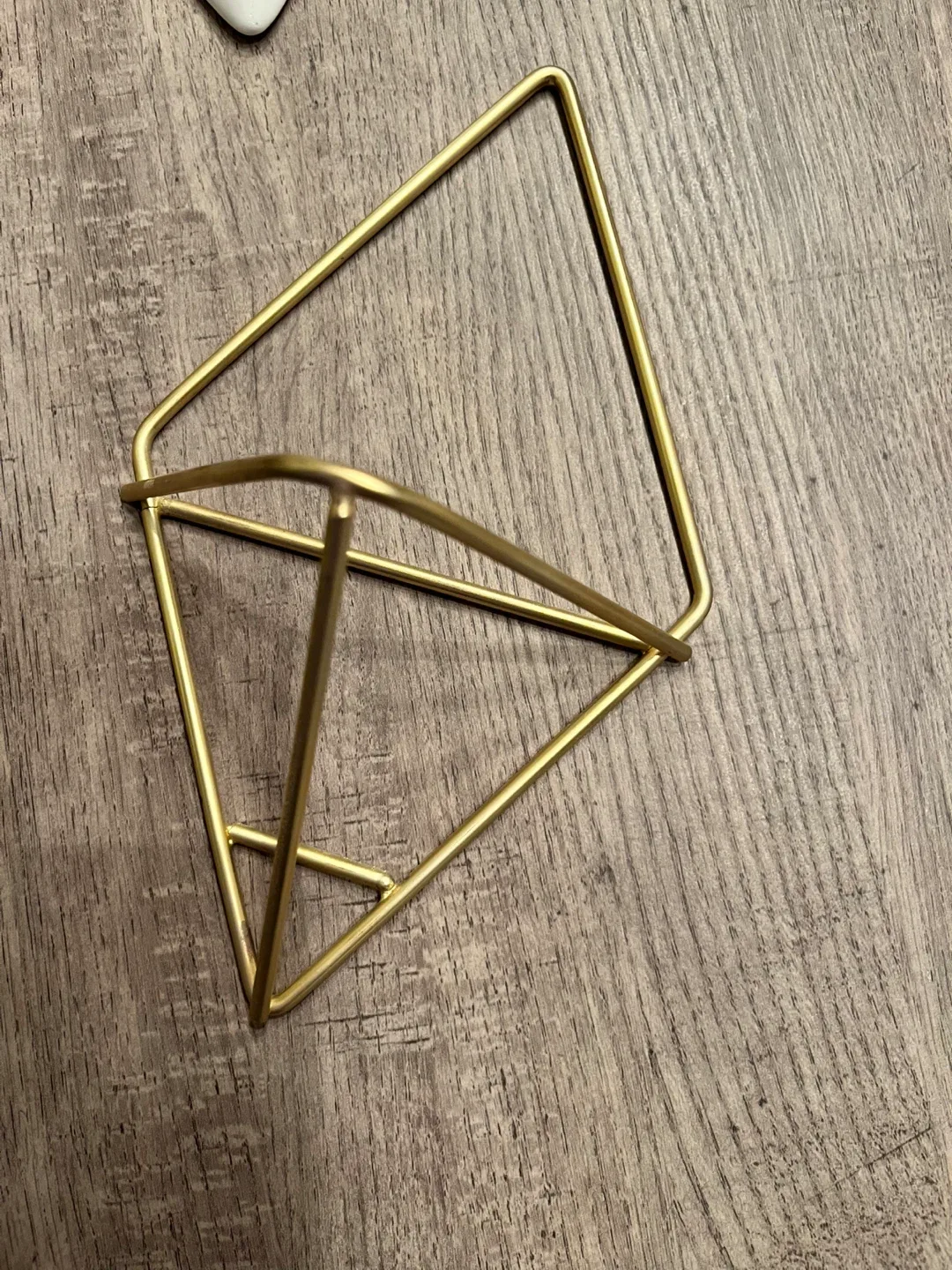 Umbra Trigg Wall Vessel - White/Gold image indicator(2)