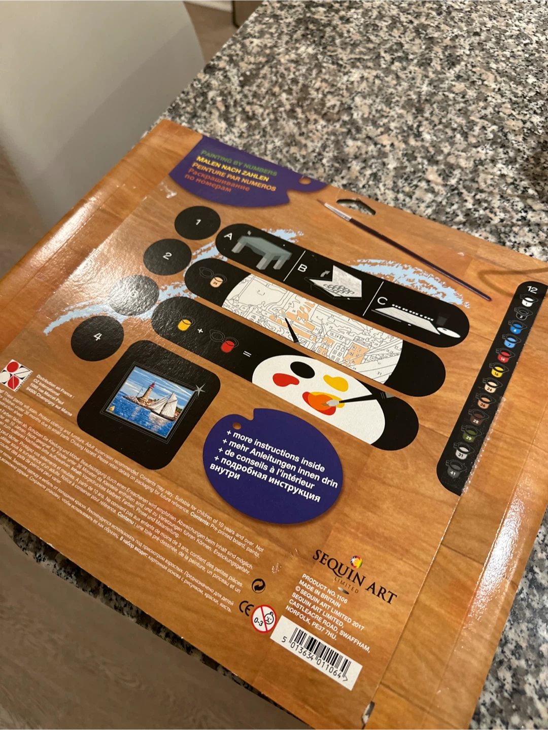 Sequin Art Paint by Numbers Kit - photo 3