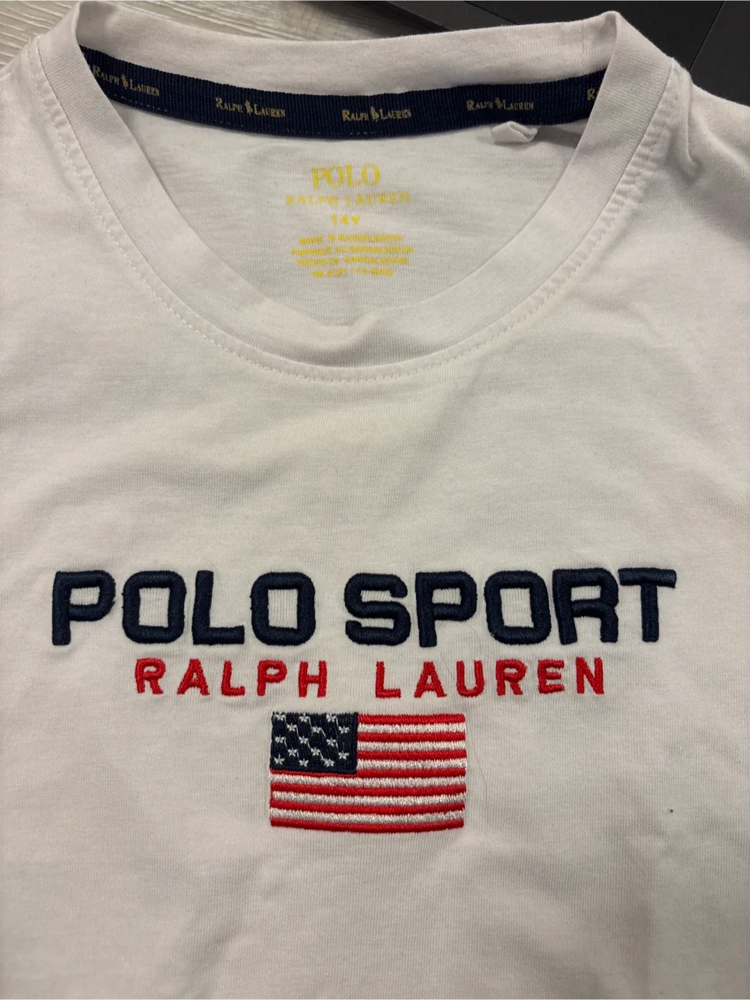 Polo Ralph Lauren Sport T-Shirt - Size 14Y