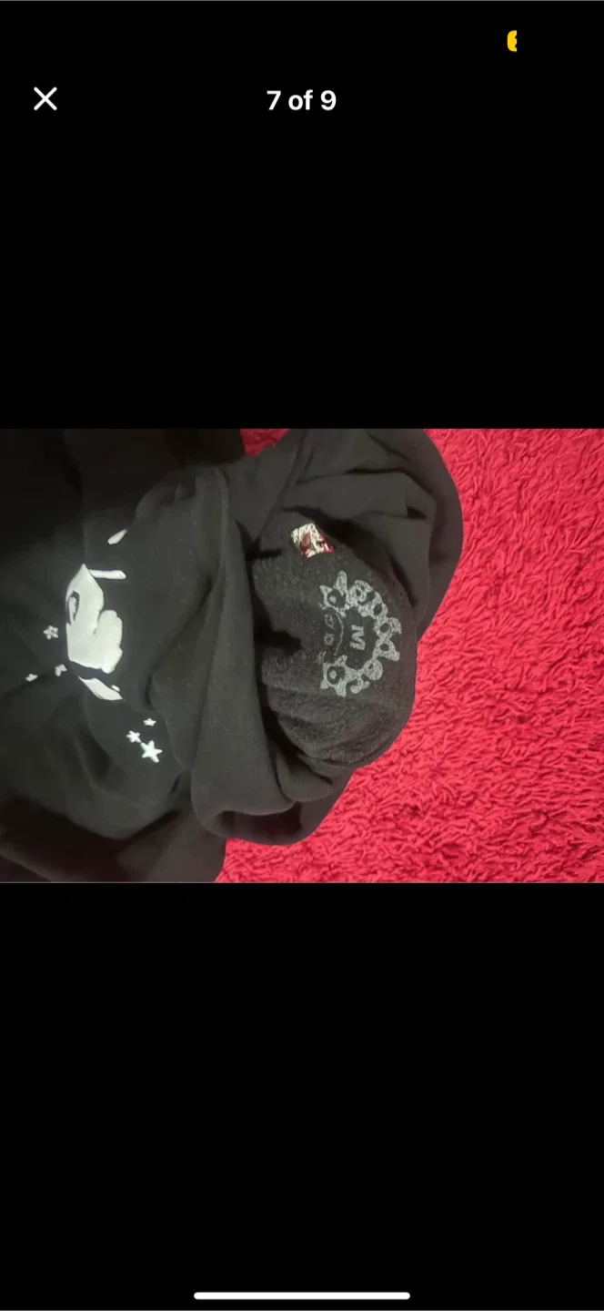 Sp5der OG Web Black Hoodie - Size M - New image indicator(7)