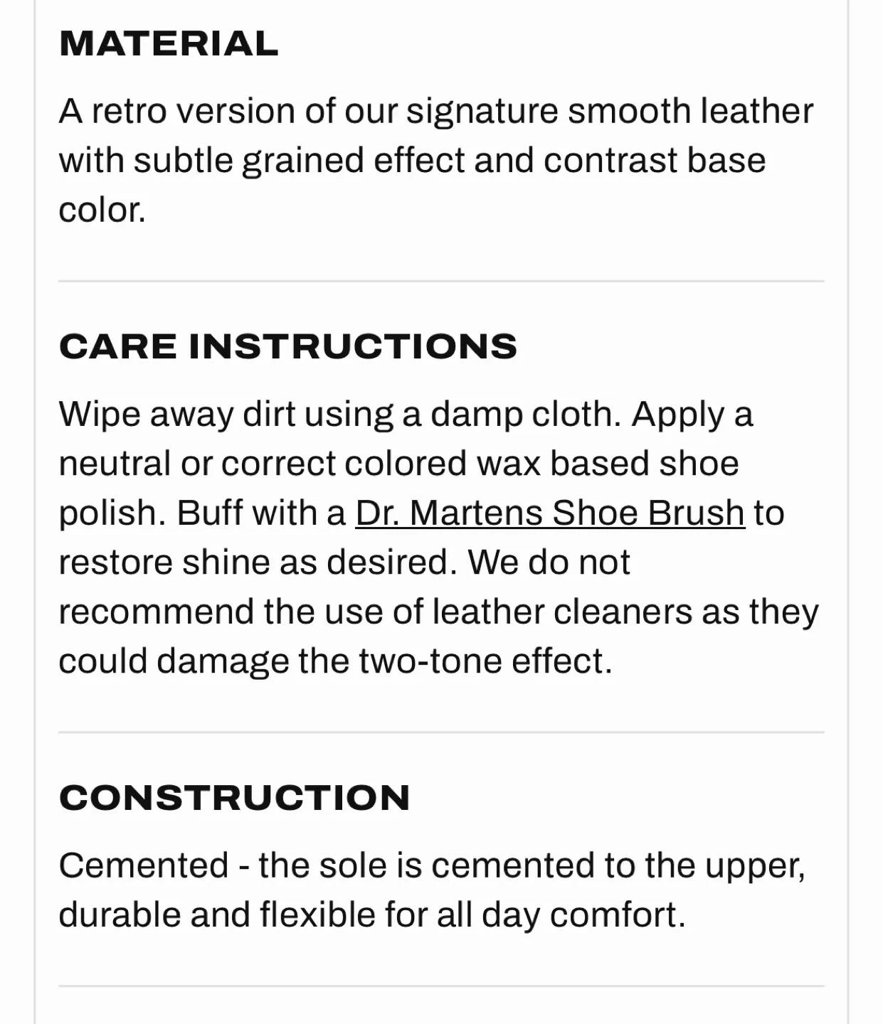 Dr. Martens Black Leather Boots, “Leona” image indicator(7)