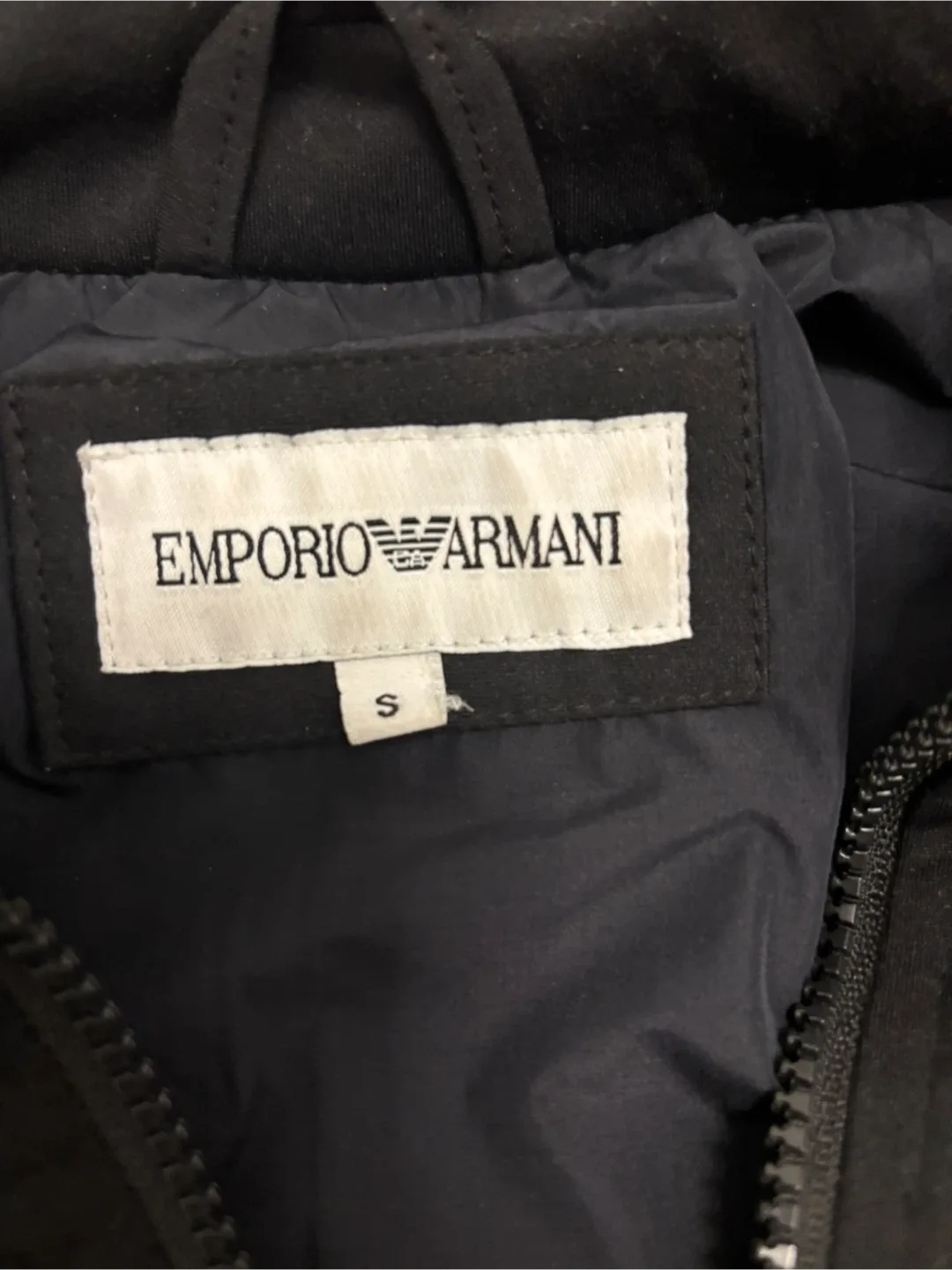 Emporio Armani Black Jacket - Size S