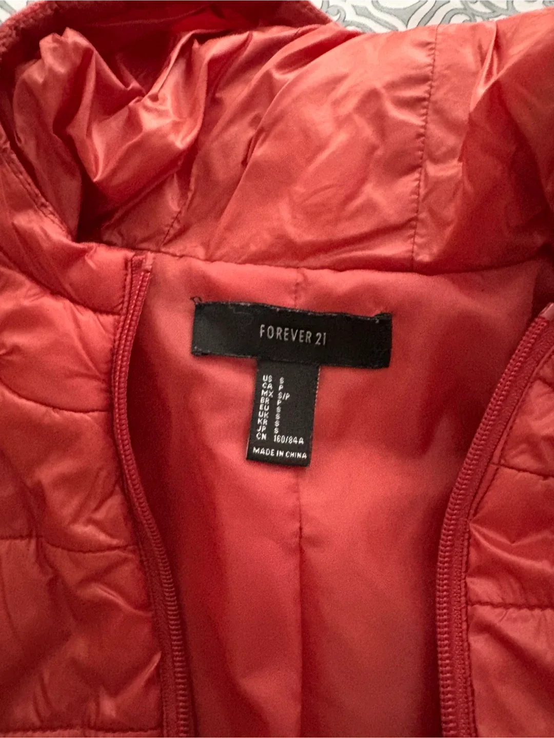 Forever 21 Puffer Jacket - Size S image indicator(2)