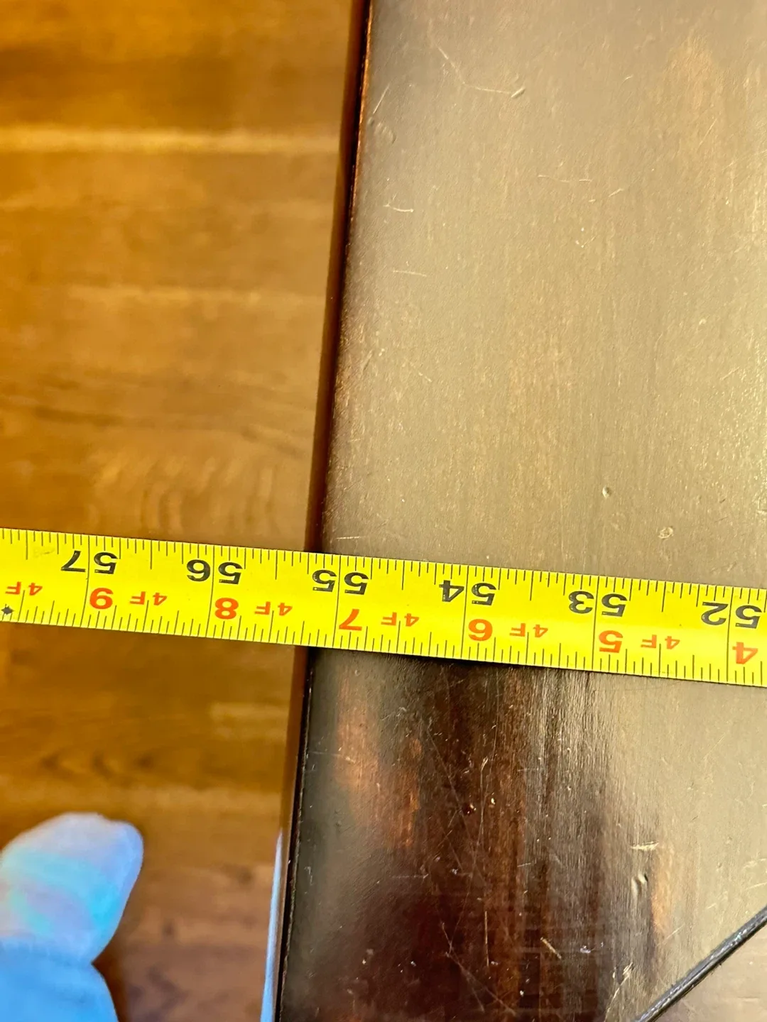 Urban Barn Yoshi Square Solid Wood Table  - 55" image indicator(4)