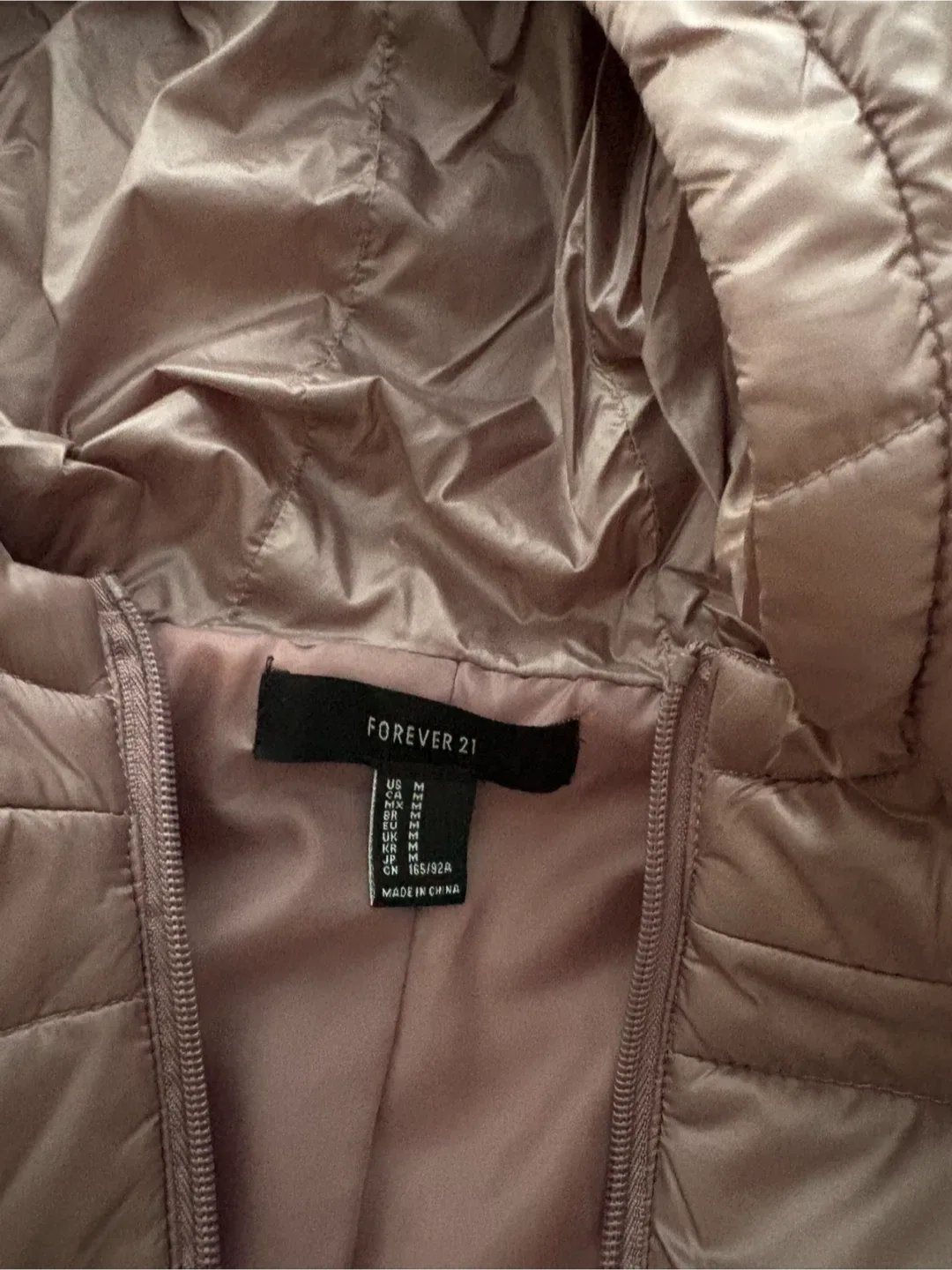 Forever 21 Puffer Jacket - Size M image indicator(2)