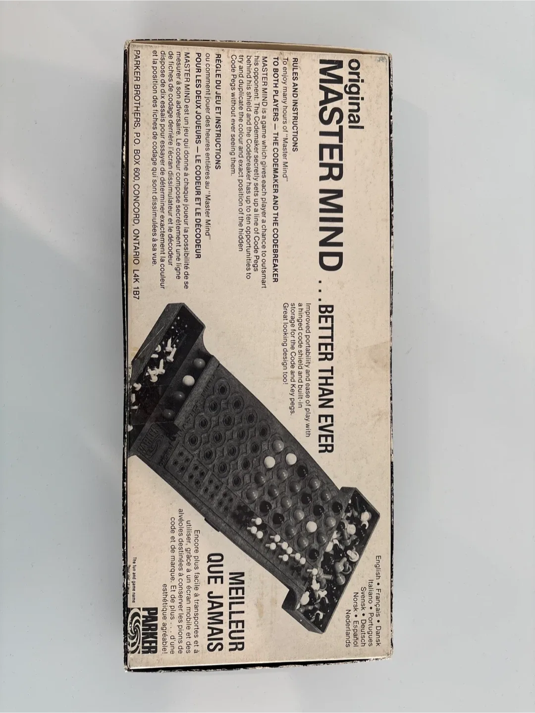 Vintage Mastermind Board Game by Parker Brothers image indicator(2)