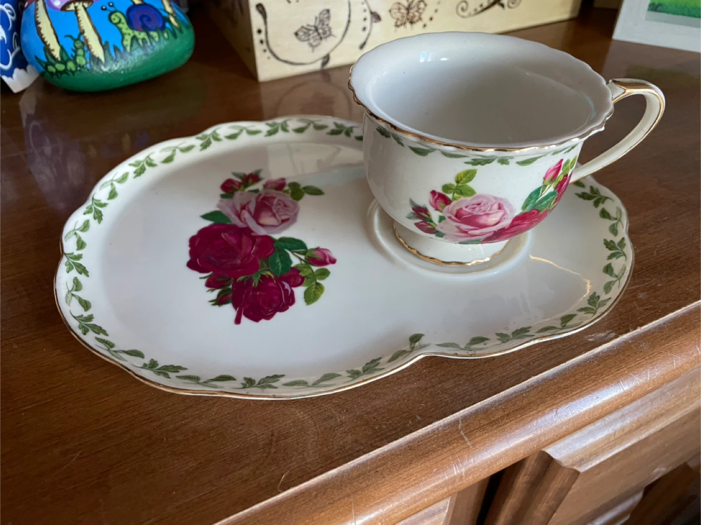 John Grossman Burton + Burton Tea Cup and Saucer - photo 3