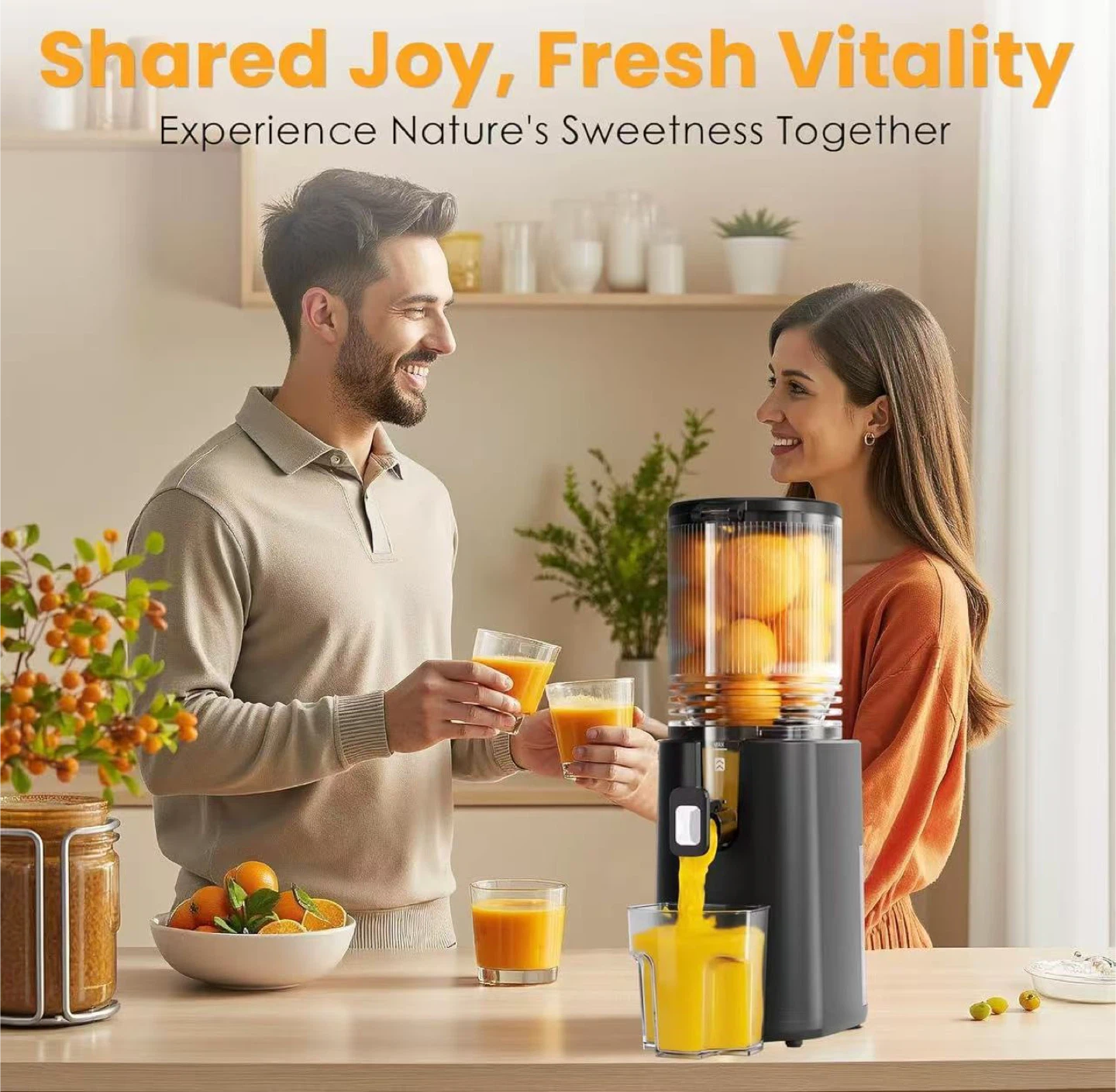 Masticating Juicer with 5.5 Inch Feed Chute - photo 4