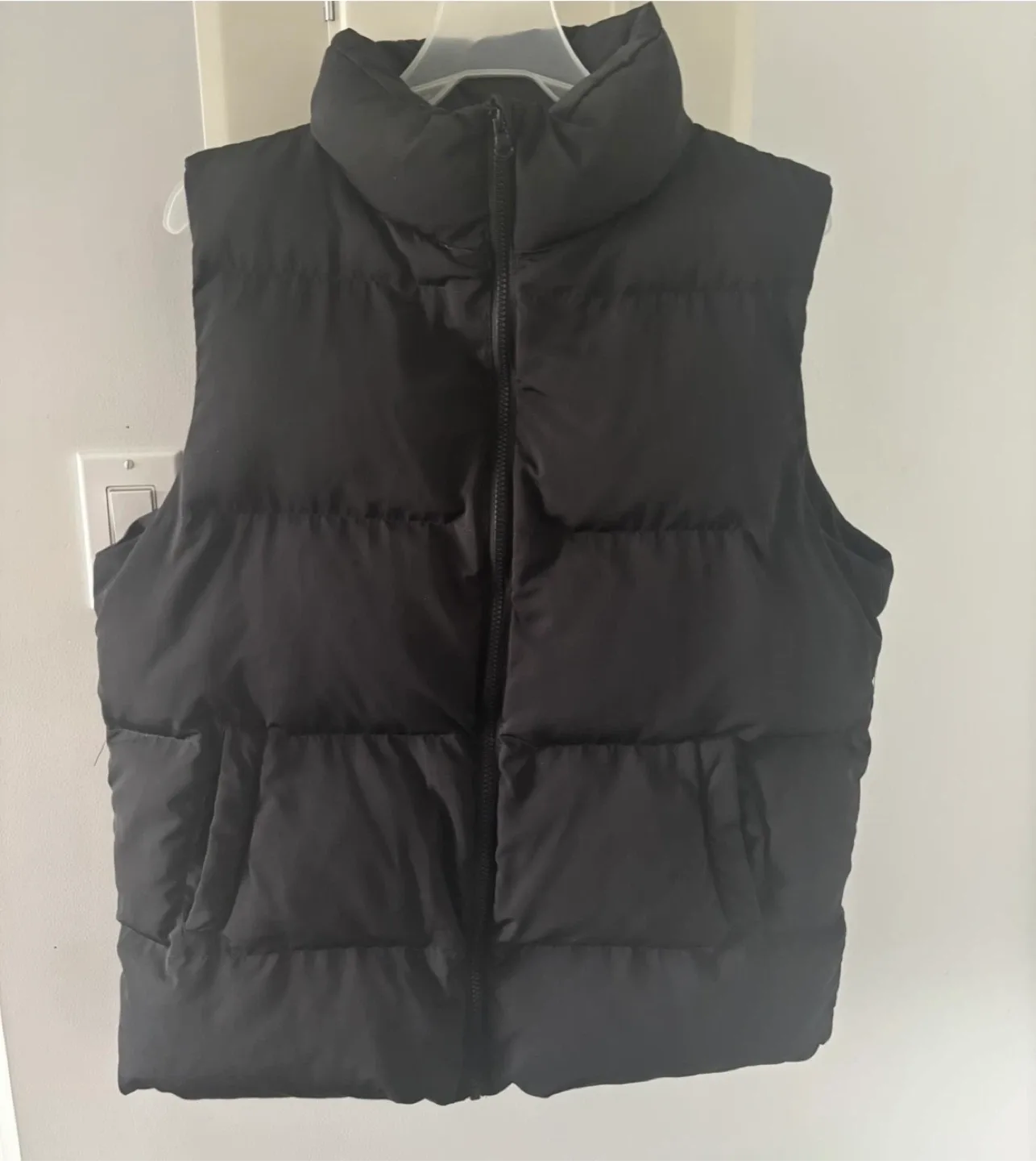 Black Puffer Vest