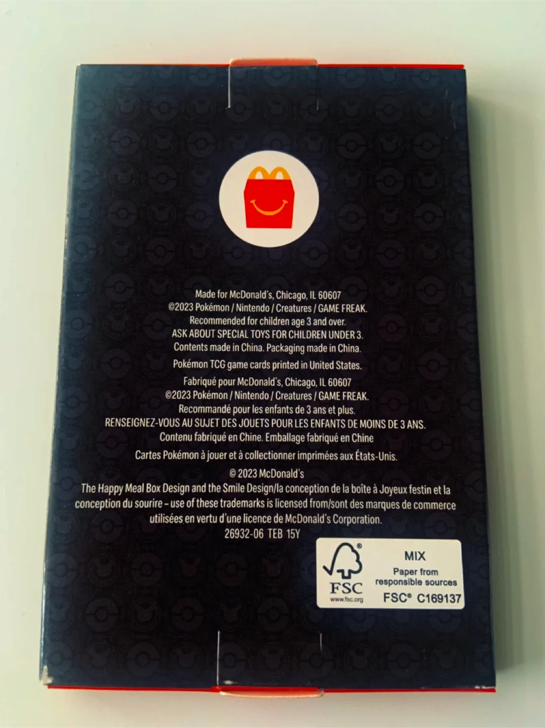 Pokémon TCG McDonald's Happy Meal Box image indicator(2)