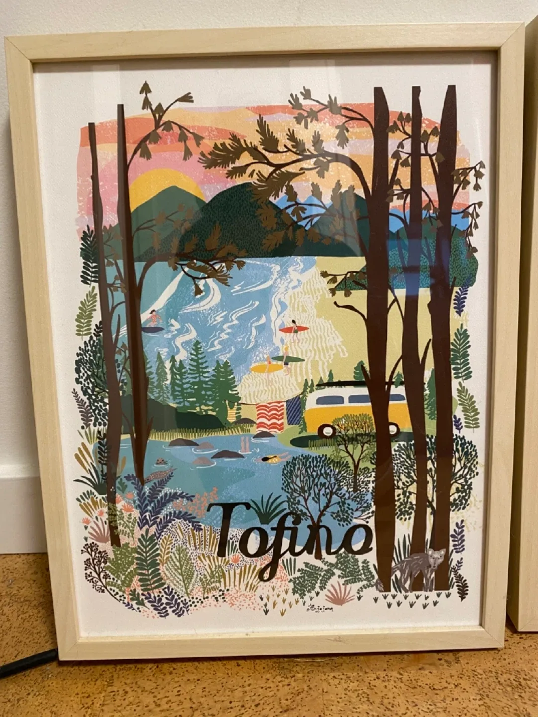 Tofino and Vancouver Marine Building Art Print by Anya Jane image indicator(3)