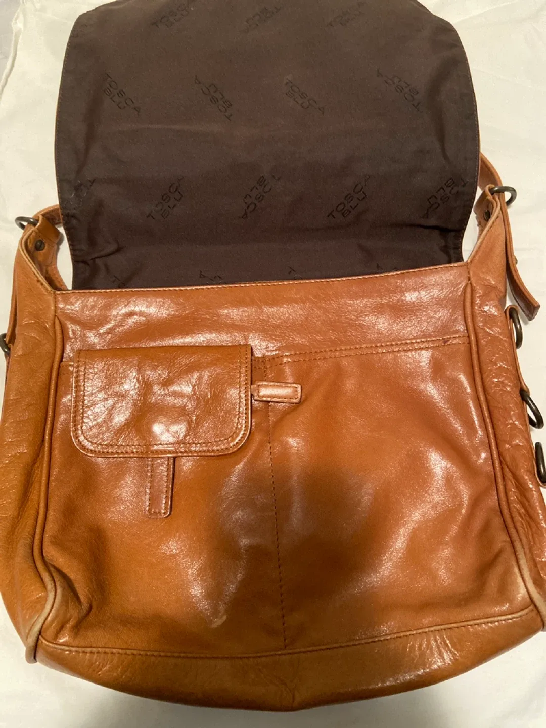 Tosca Blu Leather Shoulder Bag image indicator(2)