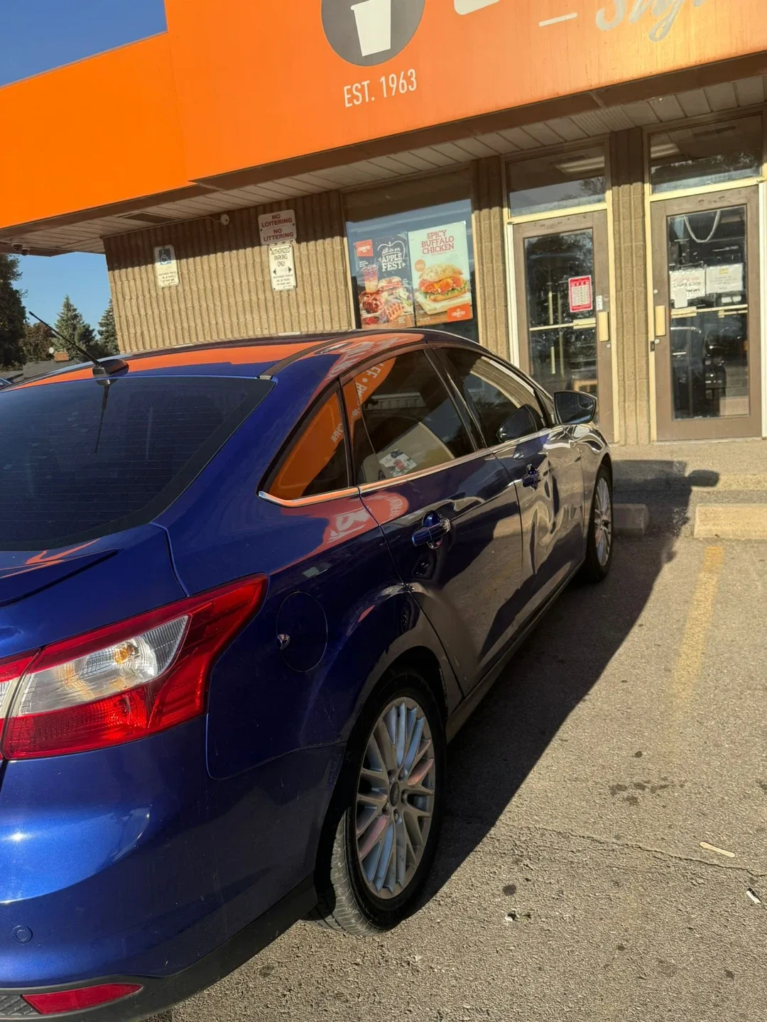 Ford Focus Titanium 2013 - Blue image indicator(2)