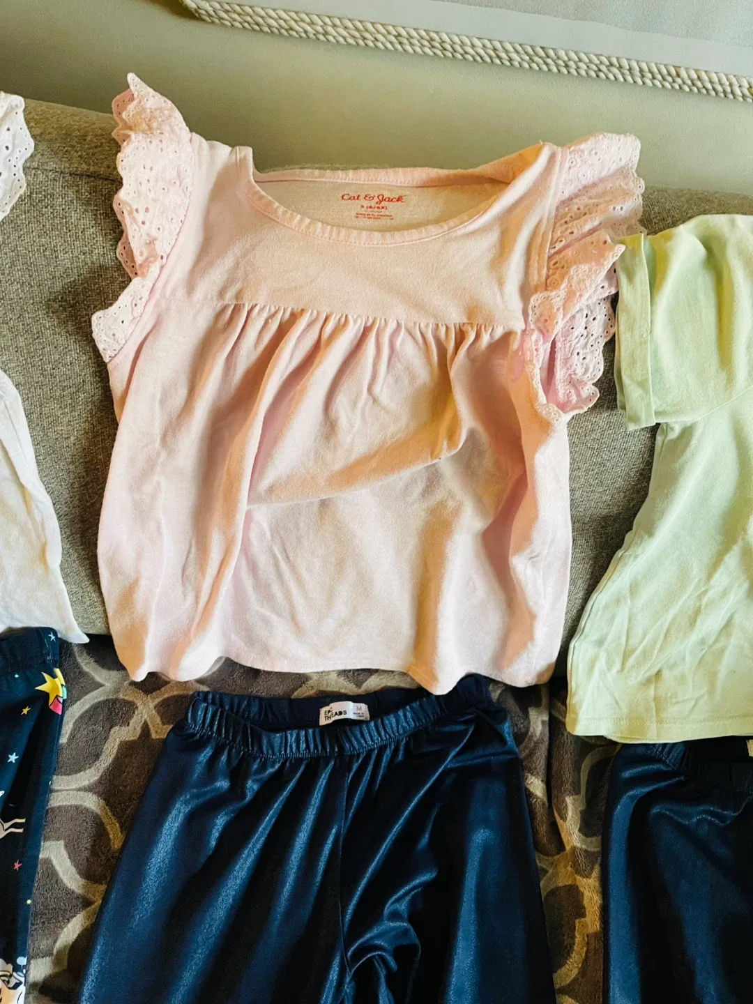 Cat & Jack Girls' Clothes Bundle - Size XS (4/5) image indicator(4)