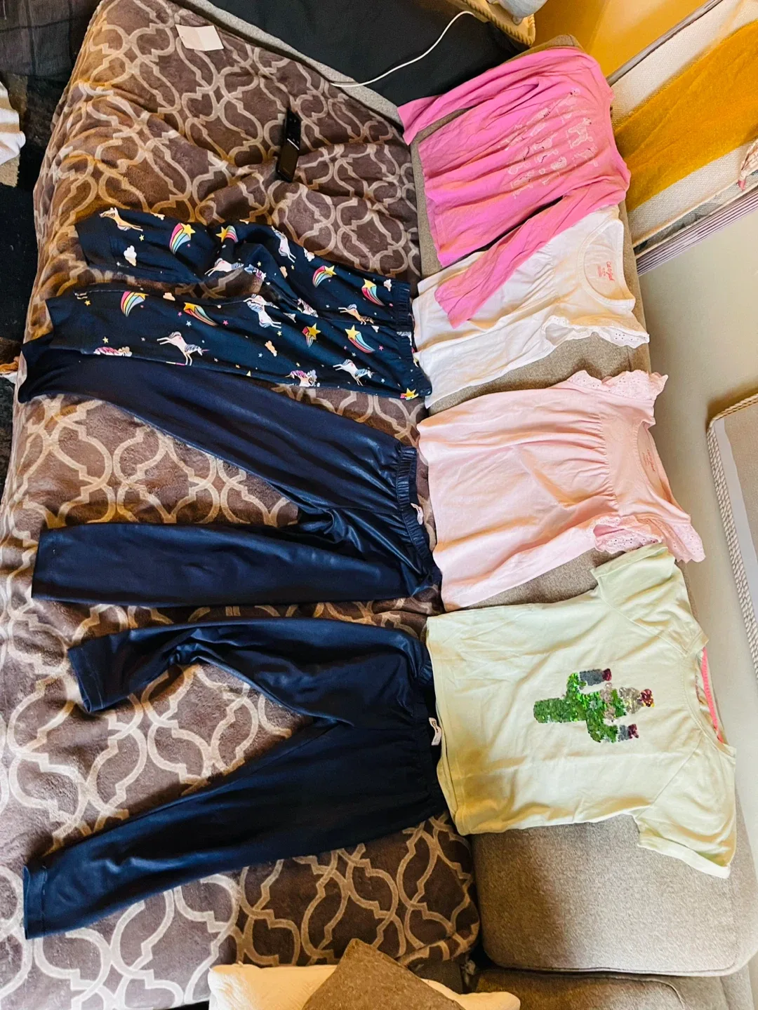 Cat & Jack Girls' Clothes Bundle - Size XS (4/5) image indicator(2)