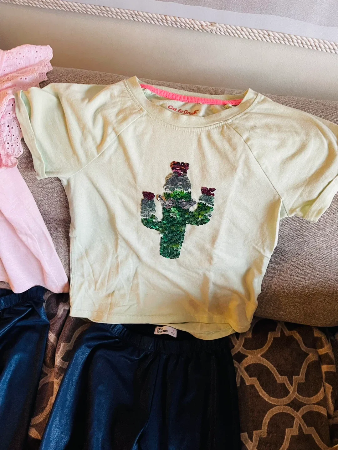 Cat & Jack Girls' Clothes Bundle - Size XS (4/5) image indicator(3)