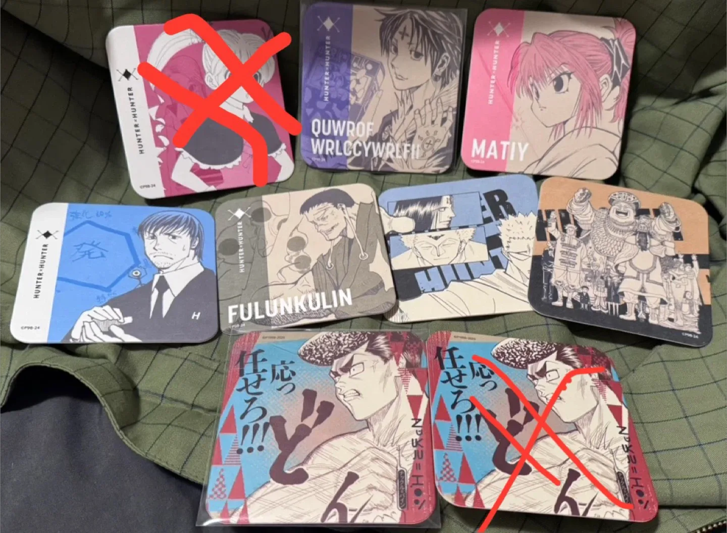 Hunter x Hunter Anime Coasters thumbnail