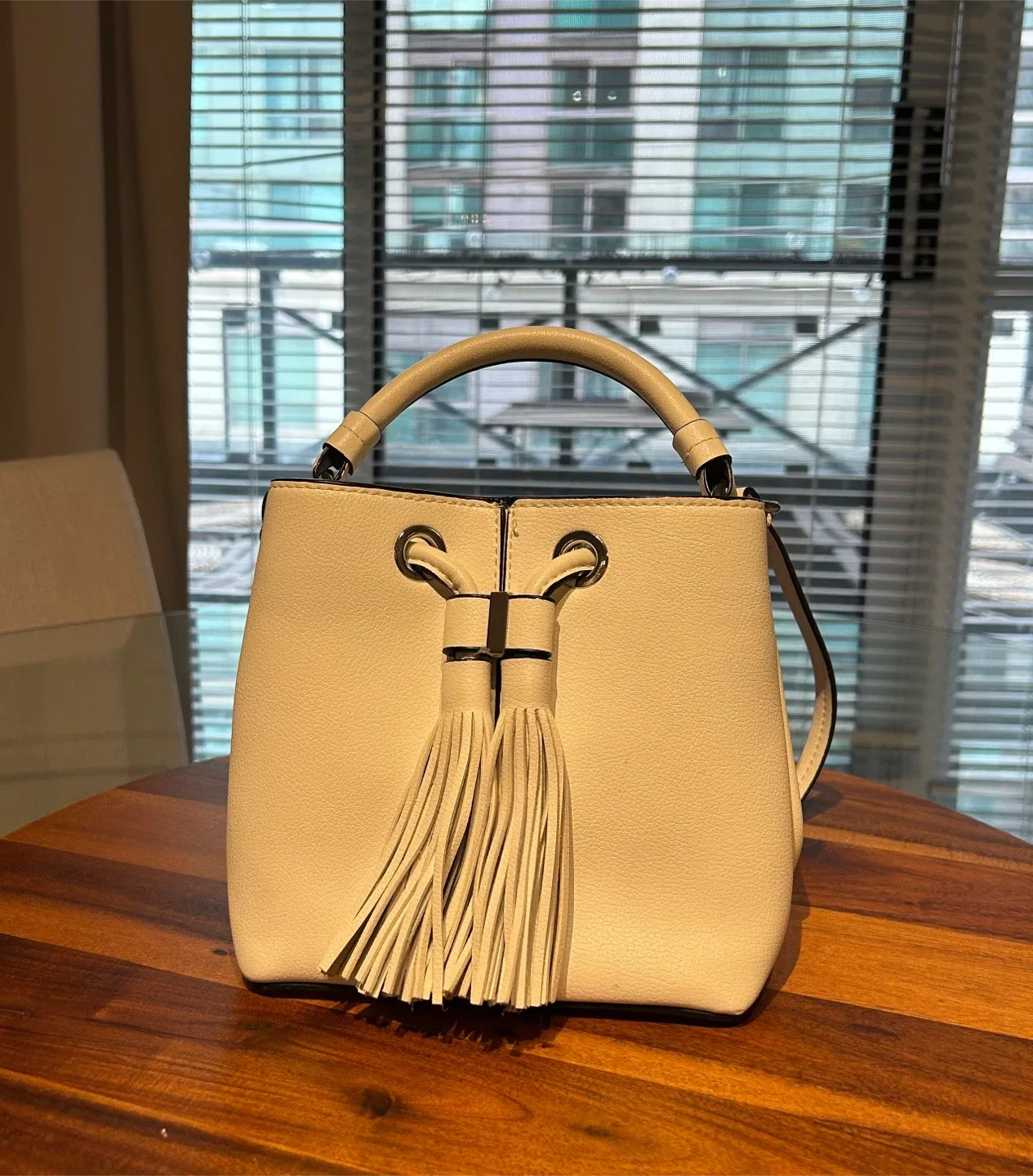 Zara Bucket Bag with Tassel