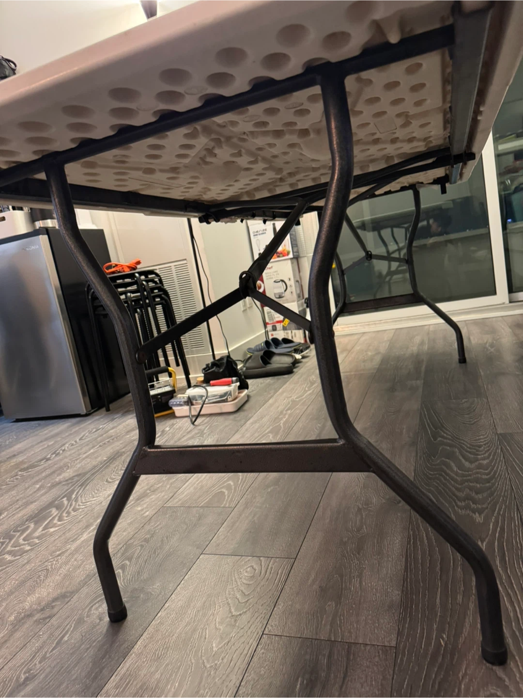 Folding Table - White - photo 2