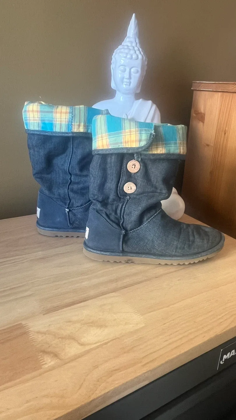 UGG Australia Denim Boots - Size 6 image indicator(2)