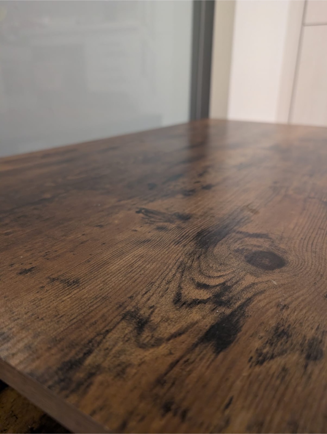 Rustic Brown Coffee Table with Storage - photo 3