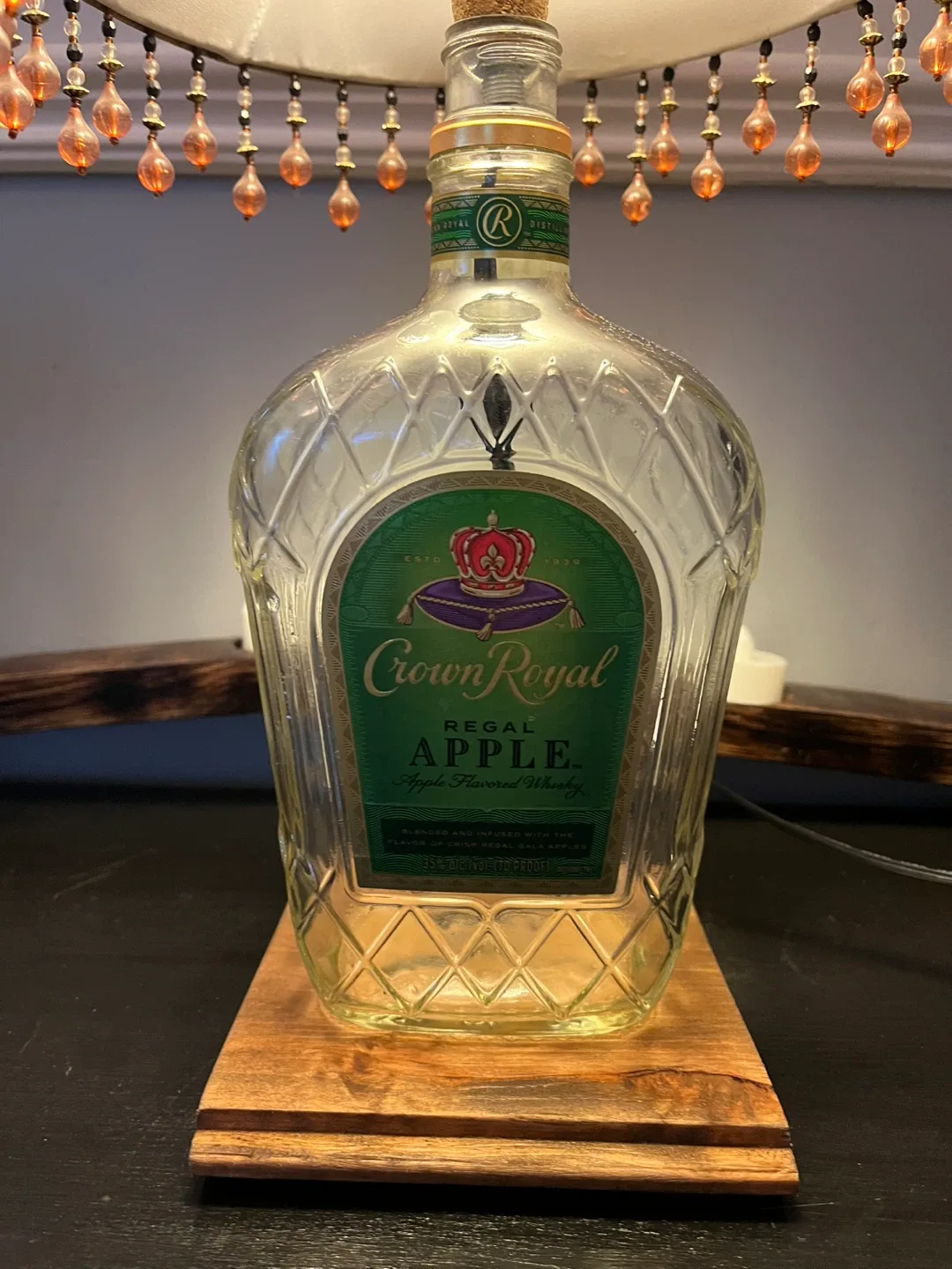 Crown Royal Apple Bottle Lamp image indicator(2)