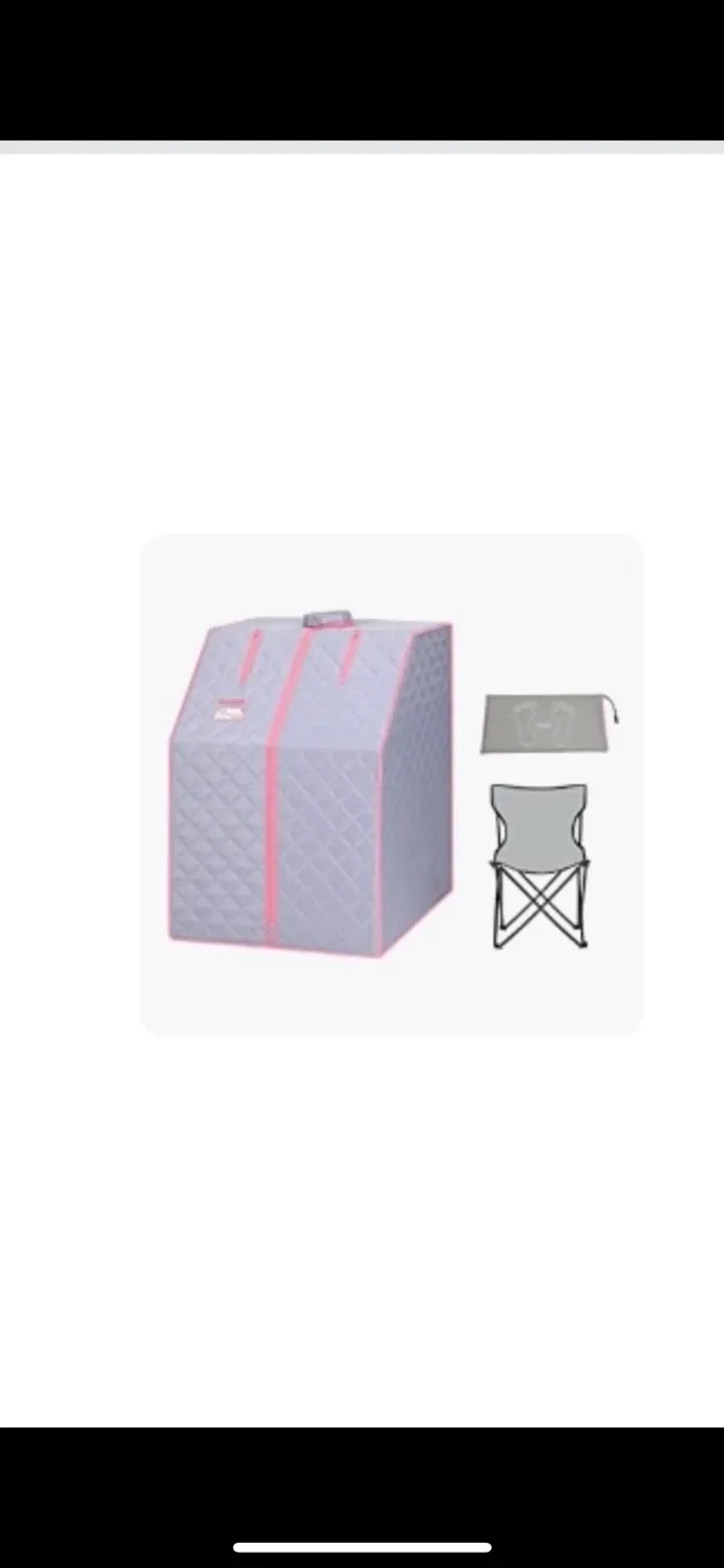 New Fabric Sauna Box - Portable Indoor Sauna image indicator(2)
