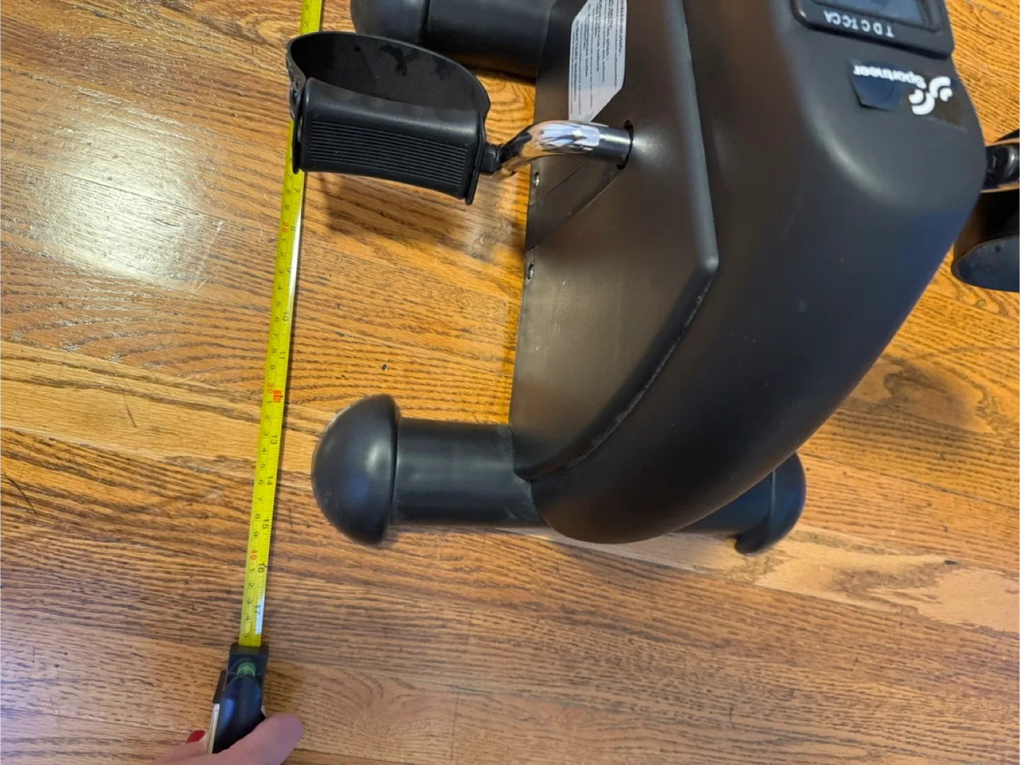 Sportneer Under Desk Bike Pedal Exerciser - Black image indicator(3)