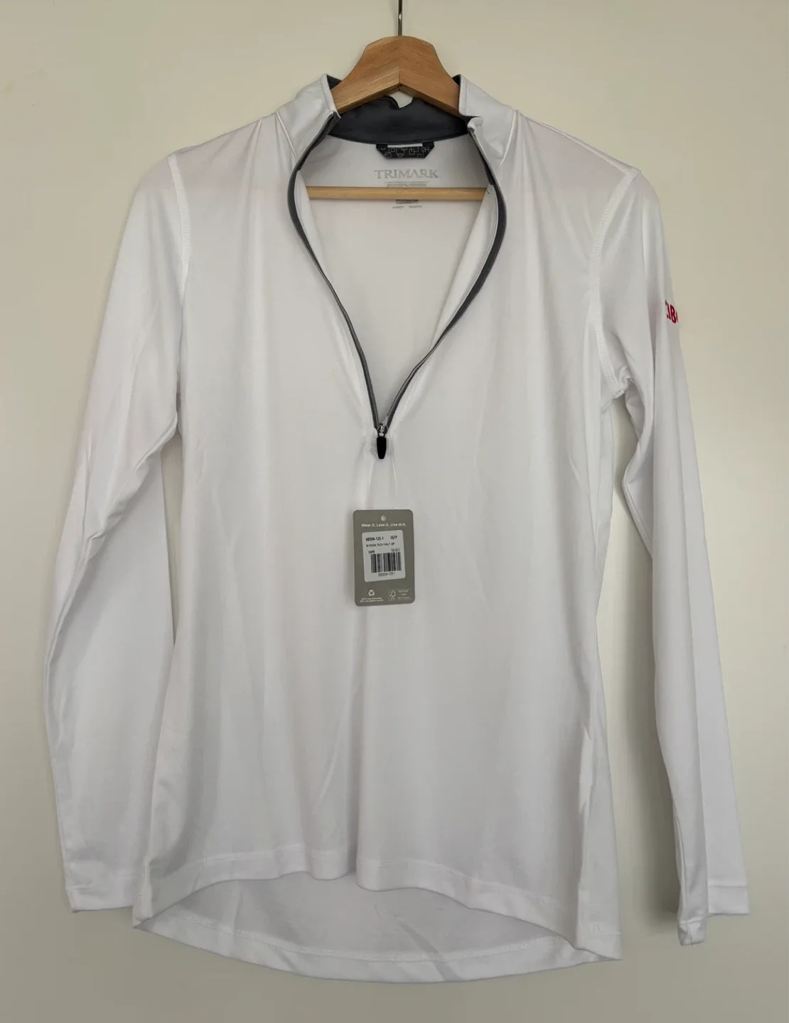 Trimark Vega Tech Half Zip - XS White