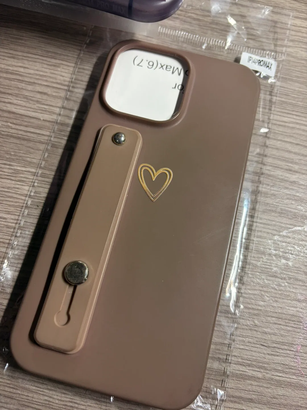 iPhone 14 Pro Max Brown Phone Case