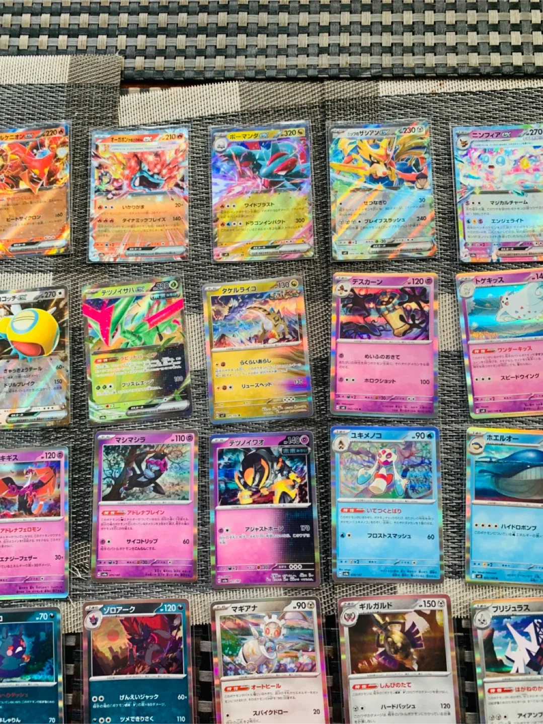 Pokemon 38 Japanese Trading Cards w/ box/stickers/coin image indicator(3)