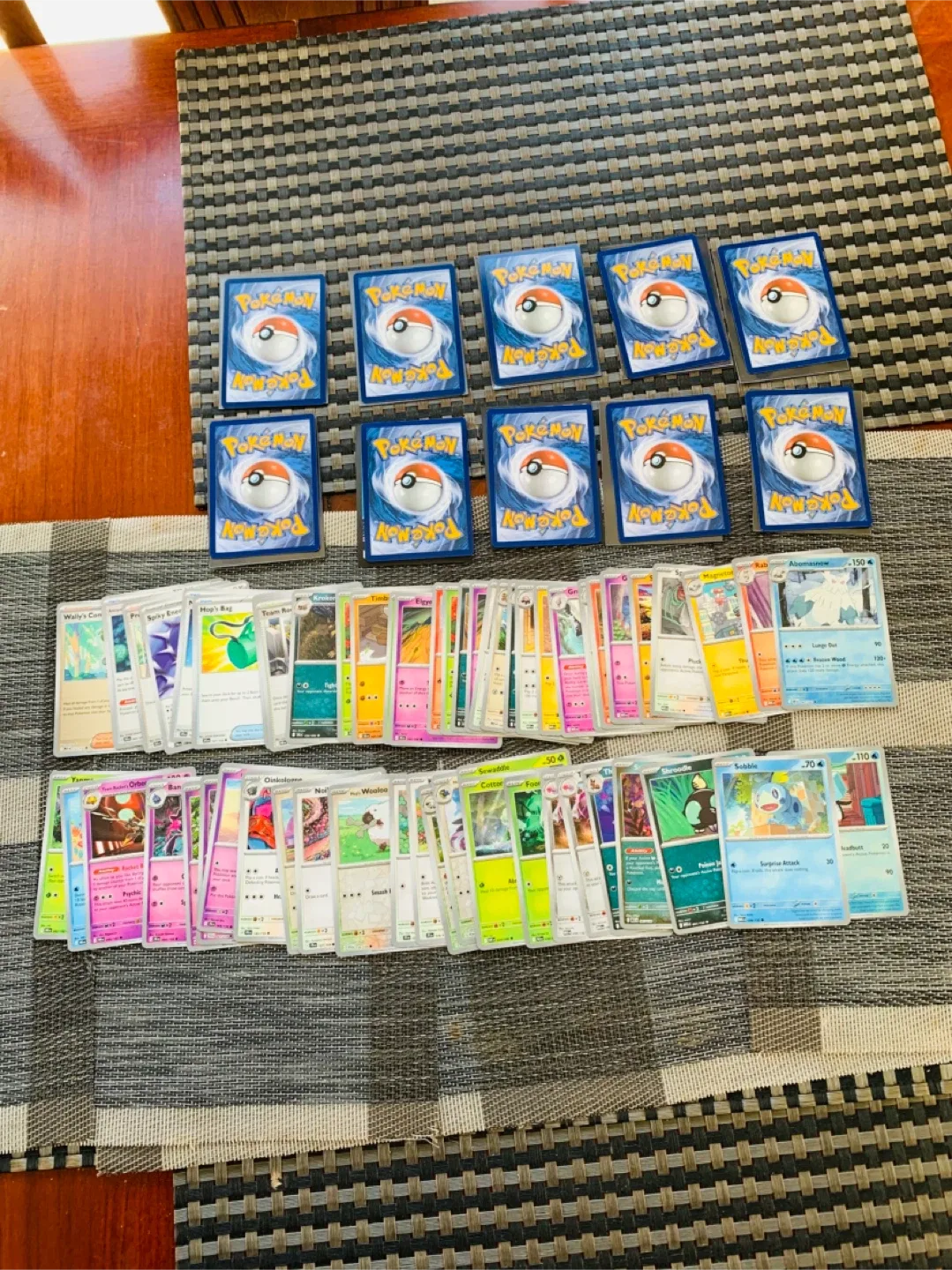 Lot of 70 Pokemon Trading Cards for $15 each image indicator(3)