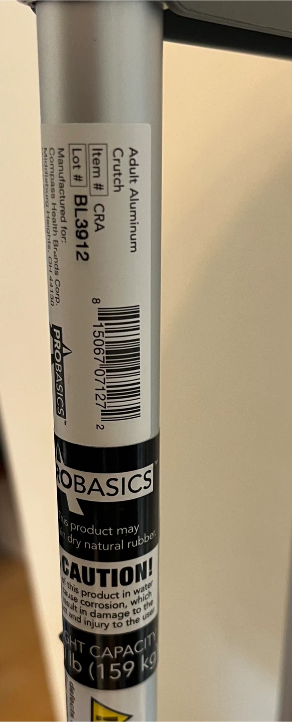 Probasics Adult Aluminum Crutches - photo 2