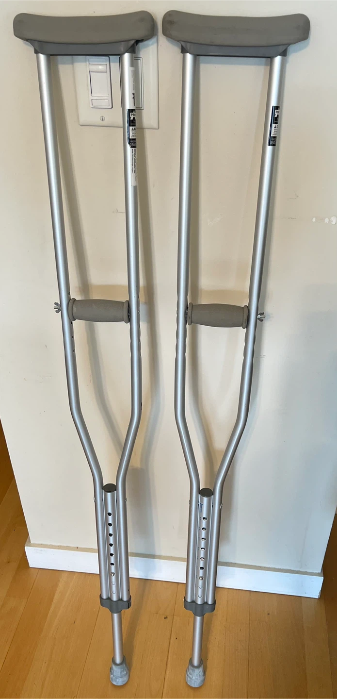 Probasics Adult Aluminum Crutches