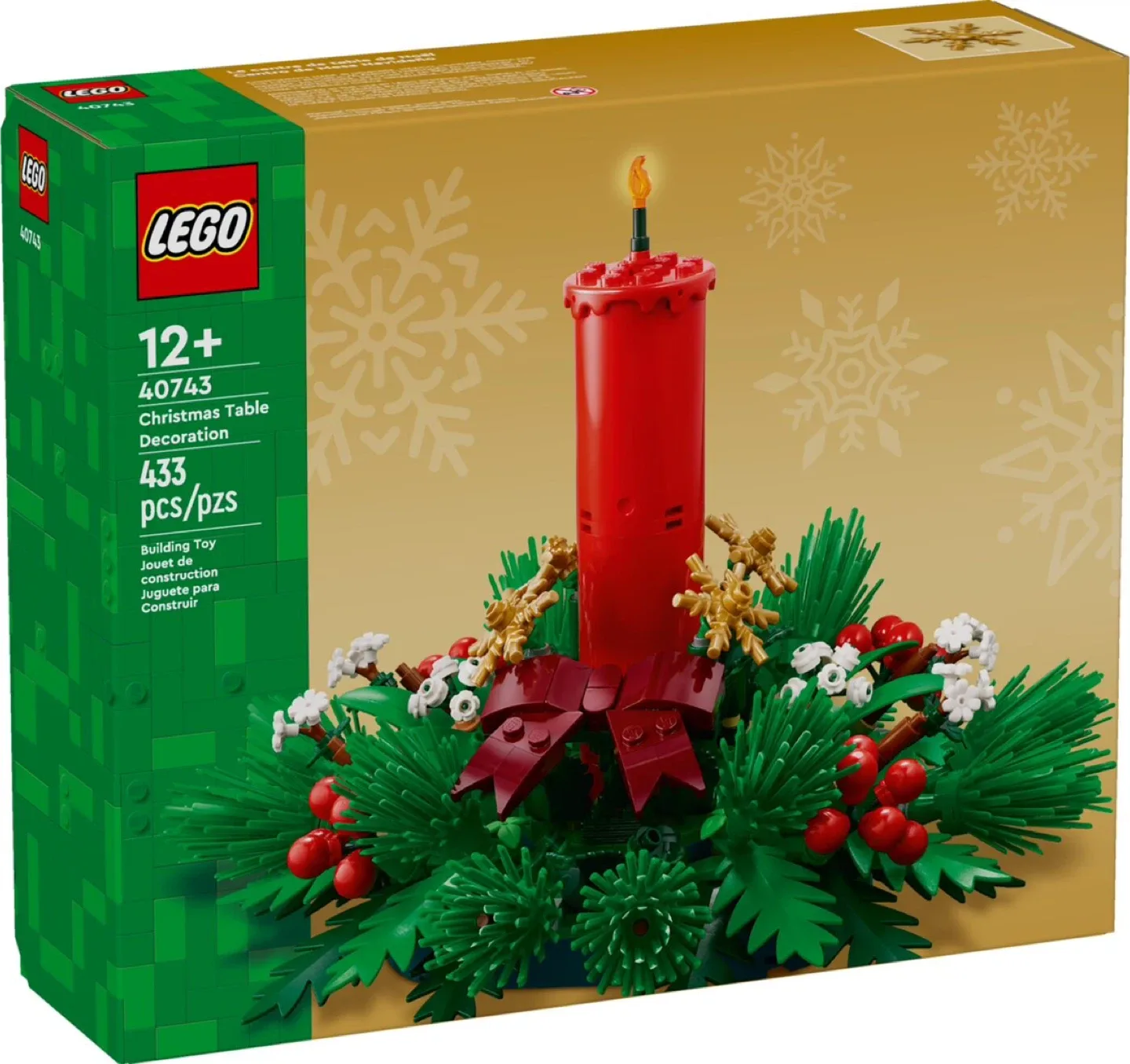 LEGO 40743 Christmas Table Decoration (New)