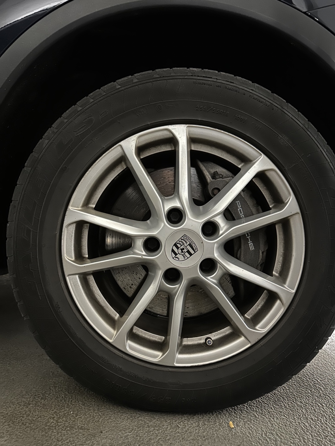 $190 Porsche OEM 255/55R18 Rims / wheels / tire - photo 2
