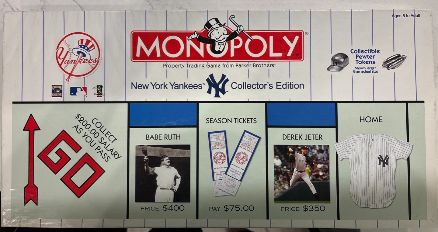 Monopoly New York Yankees Collector's Edition