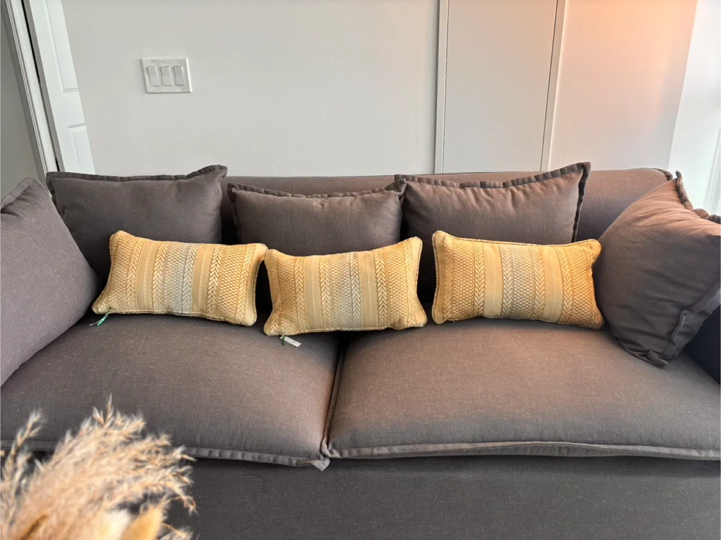 Assortment Toss Pillows - Yellow & Striped image indicator(2)