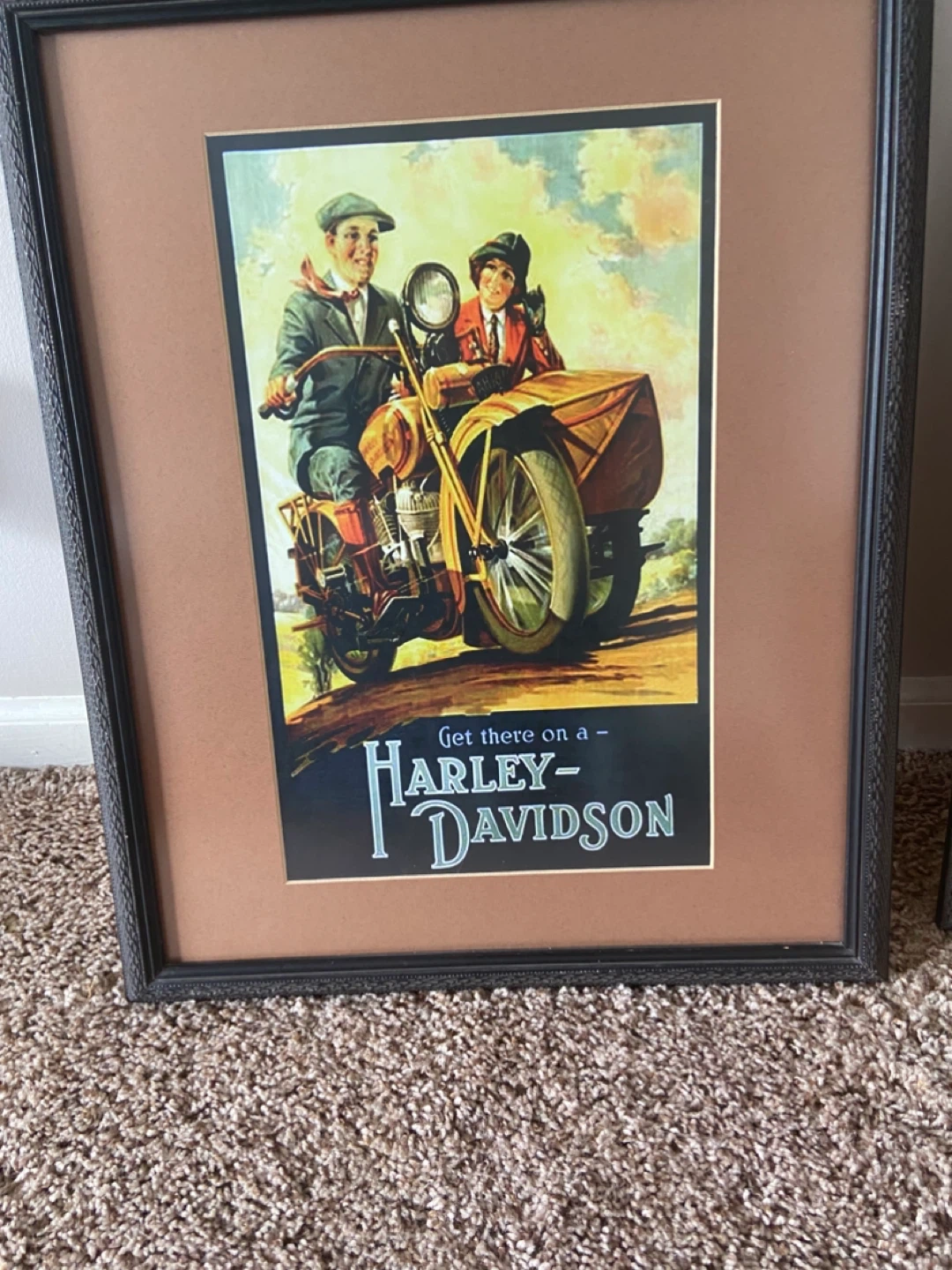 Harley-Davidson Framed Motorcycle Prints (Set of 3) - photo 2