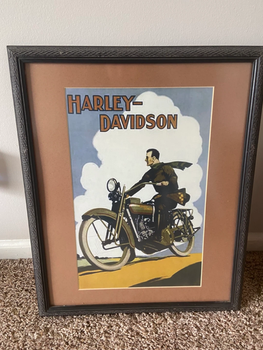 Harley-Davidson Framed Motorcycle Prints (Set of 3) - photo 3
