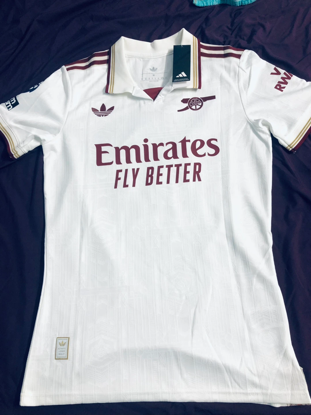 Adidas Arsenal Away Jersey - Size M