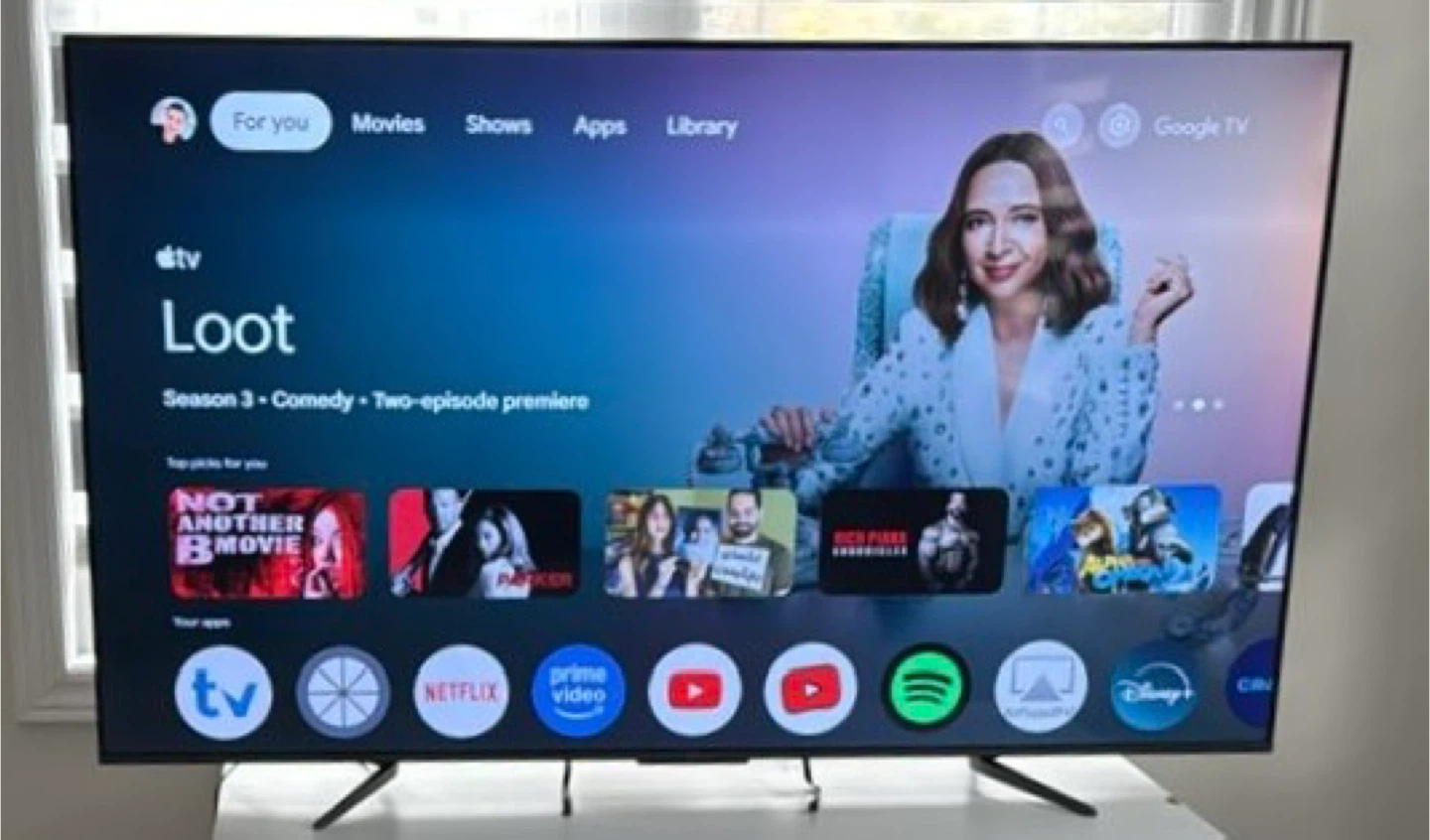 TCL 65Q650G-CA 65" QLED 4K Smart Google TV
